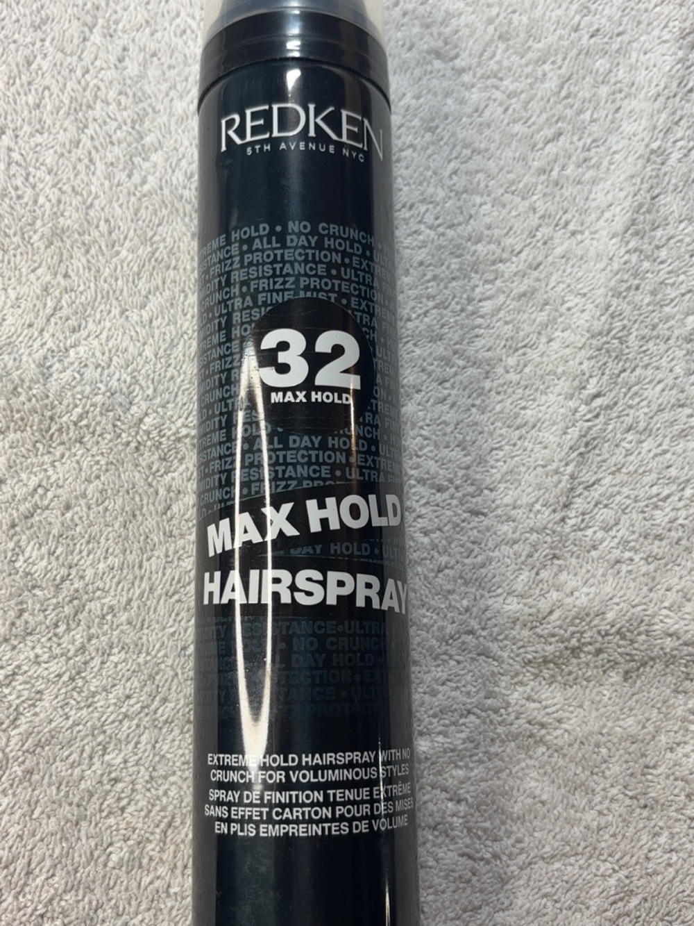 Redken Max Hold Hairspray 32 in Black